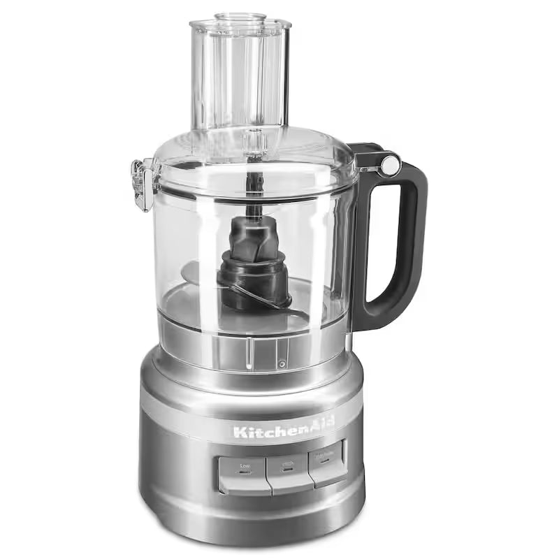 3-Speed Contour Silver Food Processor with Locking Lid F10763